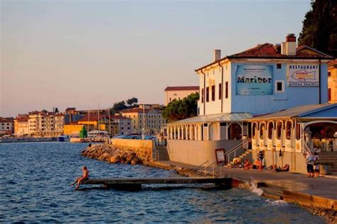 panoramski razgled na piranski zaliv iz wellness centra