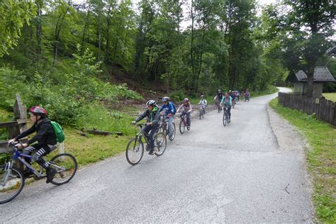 Kolesarji v dolini Radovne