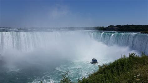 Niagarski slapovi ob meji med Kanado in ZDA