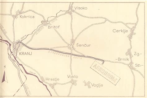 Zemljevid z označeno potjo do kmetije Arbajter