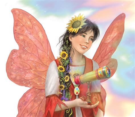 Ilustracija rečne vile