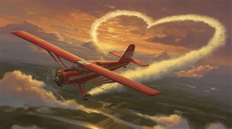 Letalo na nebu nad gorami