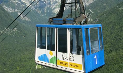 Nihalka na Veliko Planino med vzponom