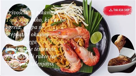 Raznolika tajska ulična hrana