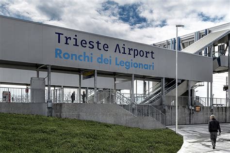 Letališče Trst - pogled od zgoraj