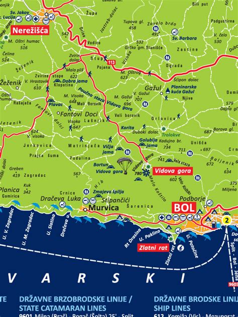 Zemljevid otoka Hainan