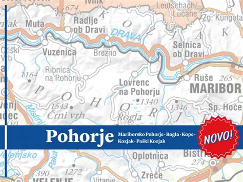 Zgodovinski zemljevid regije Pohorje