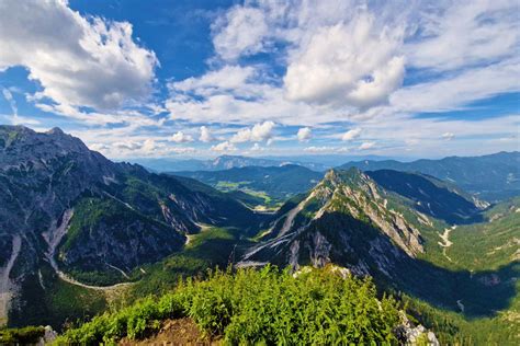 Panoramski pogled na Bohinjsko dolino s Pokljuke