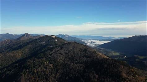 Pogled z vrha M. Krim na Ljubljansko kotlino