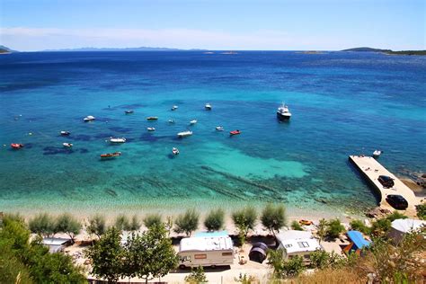 Plaža v kampu Nevio, Orebić