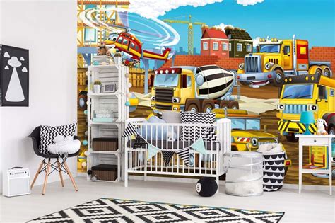 Ilustracija namestitve fototapete