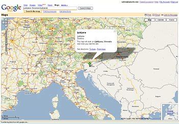Zemljevid s poudarjenimi cestnimi deli in ovirami v Sloveniji
