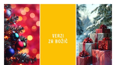 Celovec okrasen za božič