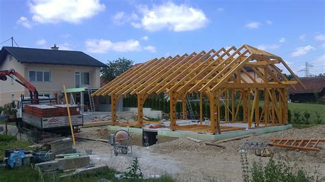 Detail lesene konstrukcije v Žebljarjevi hiši