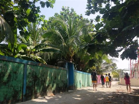 Peščeni otok (sand bank) na Maldivih