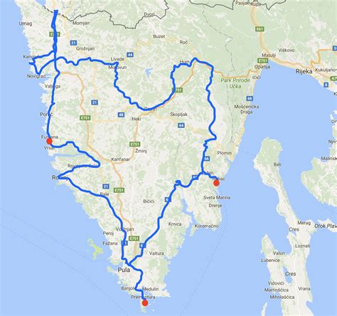 Zemljevid, ki prikazuje glavne poti križark po svetu