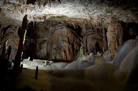 Fotografija stalagmita 