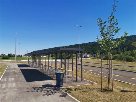 Natančna lokacija novega P+R parkirišča Stanežiče