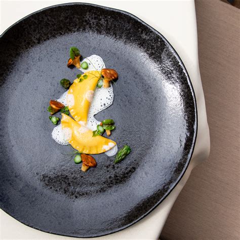 Eleganten krožnik restavracije Capra