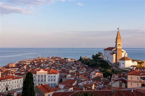 Panoramic view of Piran