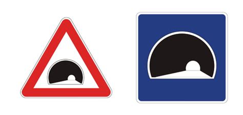 Prometni znak za predor