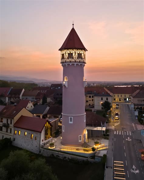 Simbol mesta Ljubljana z dodatkom elementov sprostitve