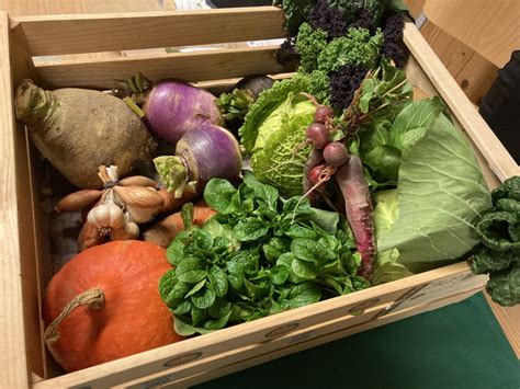 Raznolika ponudba domačih mesnin in zelenjavnih izdelkov z ekološke kmetije Vrbnjak.