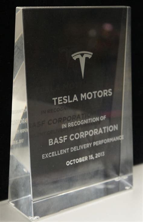TESLA Award ceremony
