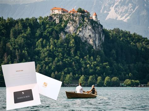 Ilustracija pletne na Blejskem jezeru