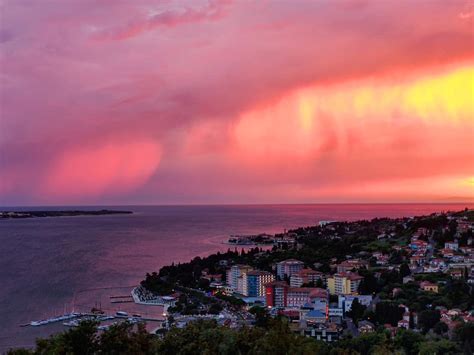 Zadar s sončnim zahodom