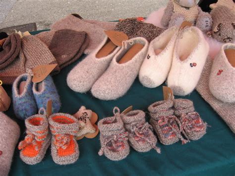 Izdelki iz volne, narejeni na kmetiji