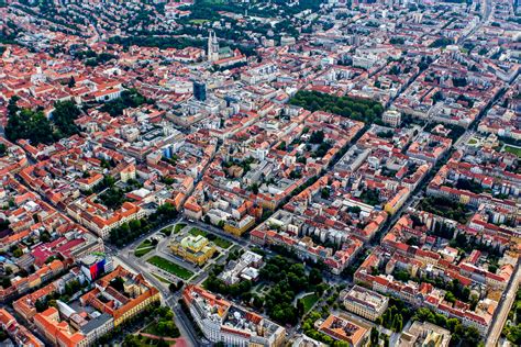 Letališče Zagreb - Pogled iz zraka