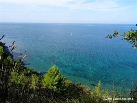 Pogled s Strunjanskega križa proti morju