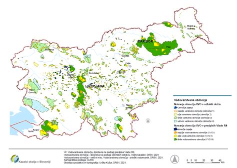 Karta slovenskih gorskih območij