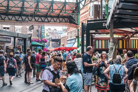 Borough Market v Londonu