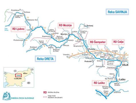 Reka Savinja v Celju