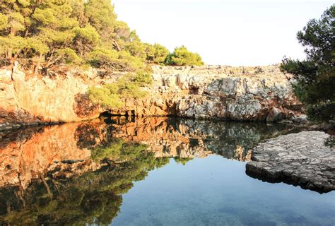 Otoka Lokrum v bližini Dubrovnika