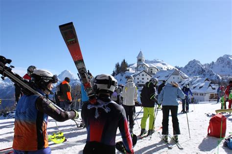 zimsko vzdušje na smučišču