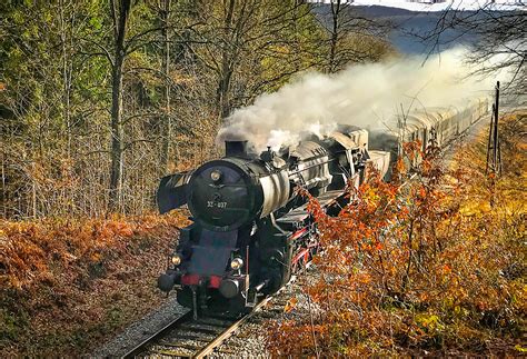 Parna lokomotiva na postaji v Trstu