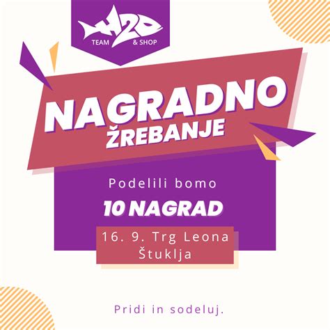 simbolično predstavitev nagradnega izleta