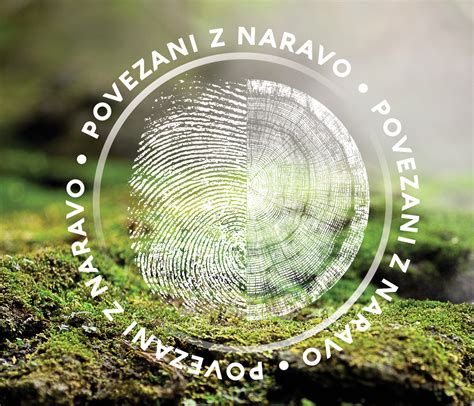 Prizor iz narave s symbolom trajnosti