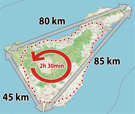 Zemljevid otoka Milos z označenimi znamenitostmi