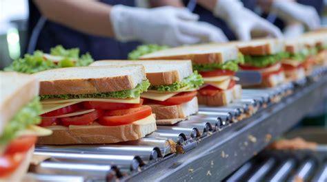 Priprava sendvičev za plažo