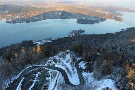 Razgledna točka Pyramidenkogel ob Vrbskem jezeru