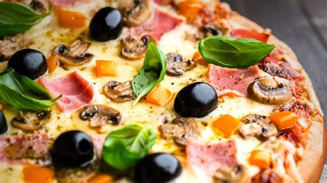 Prikaz sestavin za pikantno pico