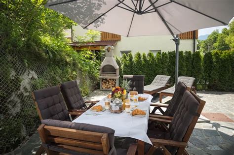 jutranji zajtrk na terasi